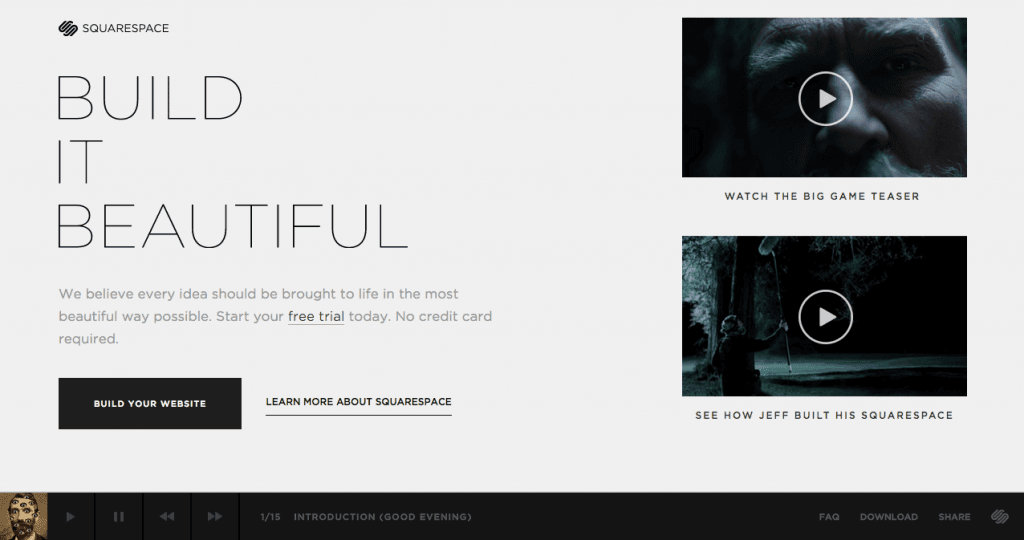 Super Bowl Post Game: Squarespace from Design to Conversion
