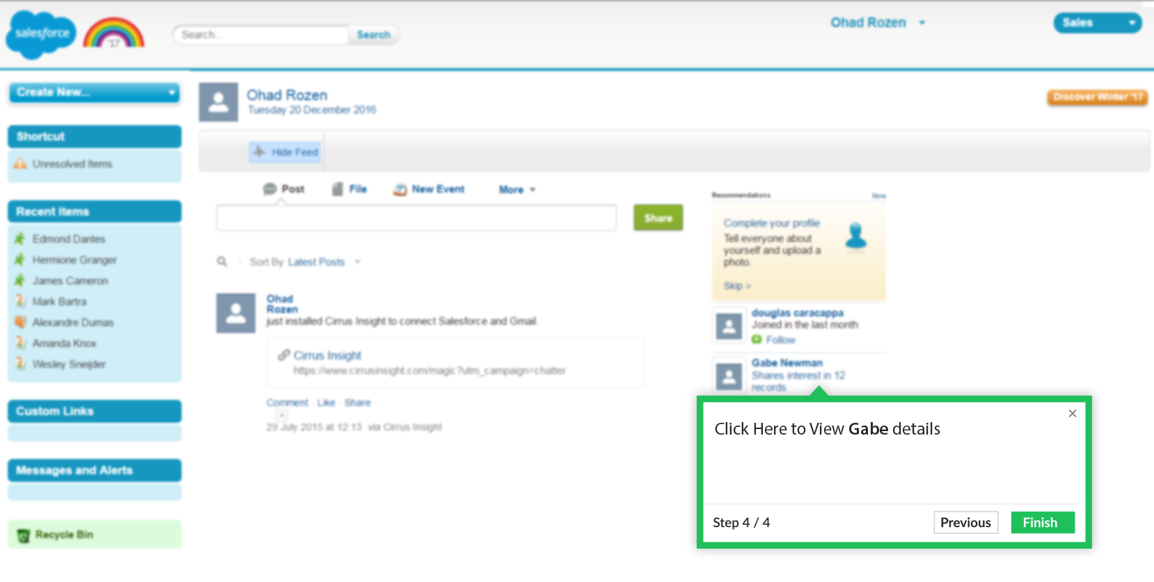 salesforce training bubble