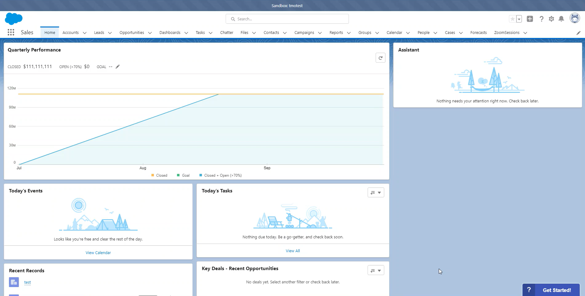 Moodle demo preview