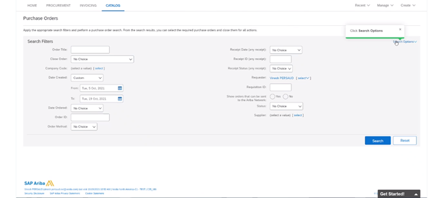 SAP Ariba demo preview